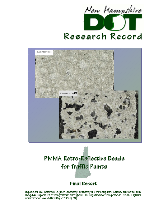 PMMA Retro-Reflective Beads for Traffic Paint